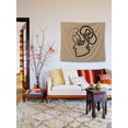 thumbnail image 2 of Awkward Styles Abstract Woman Tapestry Wall Hanging Conceptual Portrait Home Decor Minimalist Prints, 2 of 2