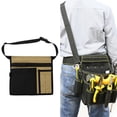 thumbnail image 4 of Bolsa de cinturón para herramientas de un solo lado Herramienta de trabajo negro Sharpla Estuche para cinturón de un solo lado, 4 of 8