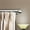 Satin Nickel, variant on 1.5 in. Collin Curtain Rod with 28 to 48 in. Extension, Cocoa