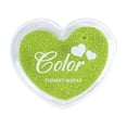 thumbnail image 1 of Craft Finger Ink Pad Stamps Candy Colors Heart-Shaped Design Fingerprint Inkpad for DIY Scrapbooking Rubber Stamp Card Making, 1 of 8