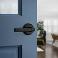 thumbnail image 2 of Kwikset 740Phl-S Perth Single Cylinder Keyed Entry Door Lever Set - Nickel, 2 of 7