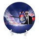 thumbnail image 2 of Reloj de pared Mr Worldwide - Reloj de pared silencioso de 10 pulgadas que no hace tictac - Estilo rústico retro decorativo para sala de estar, cocina, hogar, baño y dormitorio, 2 of 7