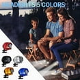 thumbnail image 3 of 2 luces LED para zapatos Croc (color dorado), faros delanteros para Croc, luces pequeñas, 2 luces LED divertidas para zapatos Crocs, luces LED pequeñas para adultos y niños Crocs G, 3 of 5
