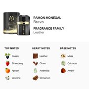 Ramon Monegal Unisex Bravo EDP Spray 1.7 oz Fragrances 8436543920420