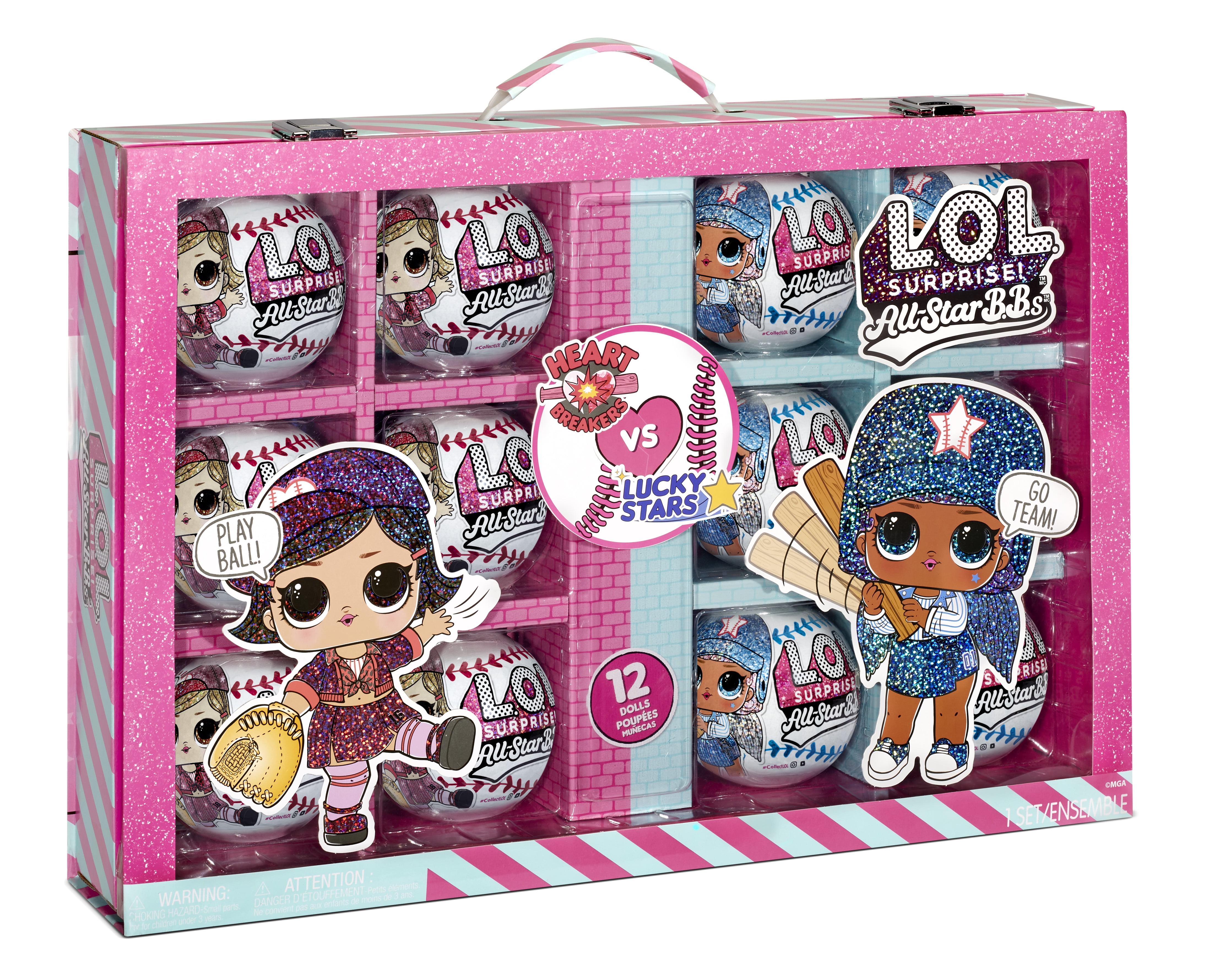 L.O.L Surprise All-Star B.B.s Sports Series 1 Baseball Sparkly Dolls