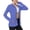 Blue, variant on Women's Lightweight Zip-Up Jacket Long Sleeve Collared Casual Comfy Loose Workout Spring Summer Top Mint Green S