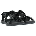 thumbnail image 3 of Khombu Ladies' Women's Outdoor Hiking Sandals, Comfortable Summer Sport Sandals, Athletic Walking Water Shoes (Black, 11), 3 of 4