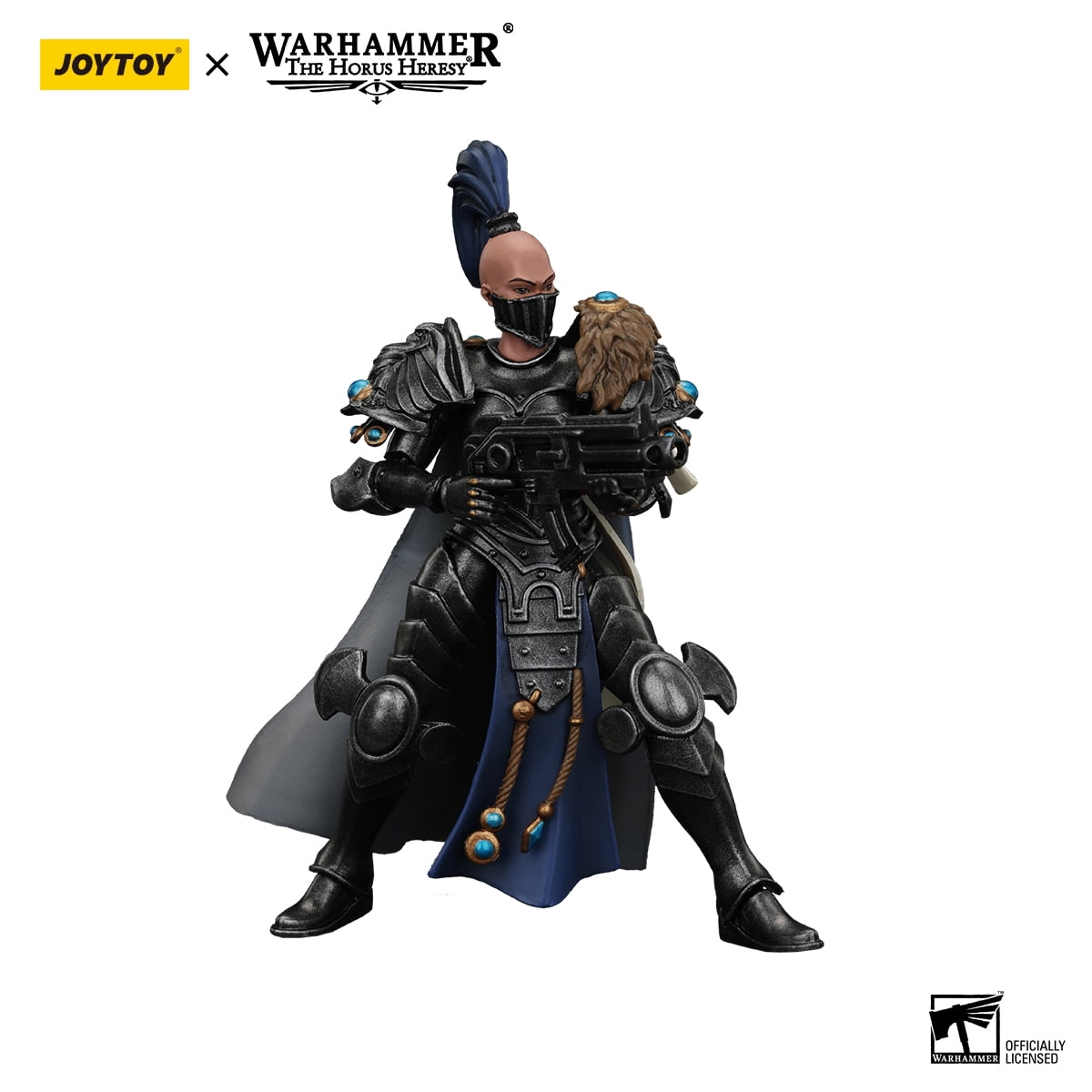 JOYTOY Warhammer 40K The Horus Heresy Sisters of Silence Argent Lynx Vigilator Cadre Vigilator 1 Collection Model