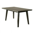 thumbnail image 3 of Furniture of America Mecca Wood 7-Piece Dining Table Set in Gray, 3 of 7