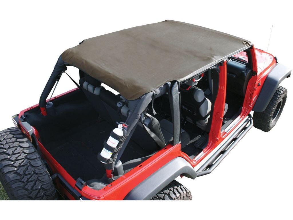 Rugged Ridge by RealTruck Pocket Island Topper for Wrangler JKU 4-Door | Black | 13592.35 | Compatible with 2010-2018 Jeep Wrangler JKU 4-Door