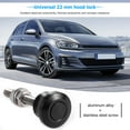 22mm Universal Car Push Button Hood Pin Lock Clip Kit Quick