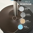 thumbnail image 4 of US Weight Fillable Free Standing Umbrella Base - Bronze, 4 of 9