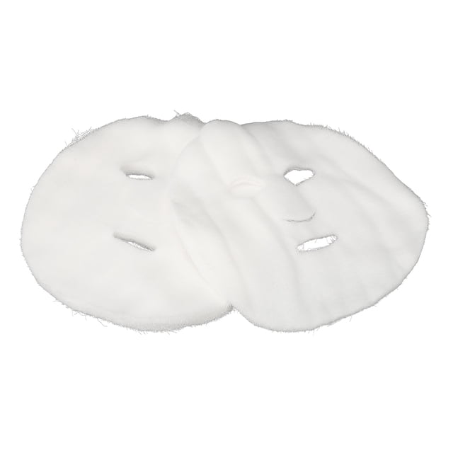 Mascarilla Facial De Gasa Precortada, Fuerte Permeabilidad, 100 Unidades, Hoja De Mascarilla Facial De Gasa Desechable Respetuosa Con La Piel Para Salón De Belleza
