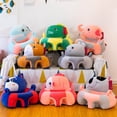thumbnail image 4 of Cieatiam Baby Sofa Support Chair Soft Plush Cartoon nimals Baby Sitting Chair Learning to Sit Seats Without Filled Cotton, 4 of 4