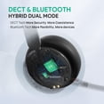 thumbnail image 3 of Auriculares inalámbricos Yealink WH64 DECT y Bluetooth Dual Teams, 3 of 8