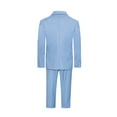 thumbnail image 4 of Boys Premium Light Blue-Sky Blue-Baby Blue 8 Piece Suit Set, 4 of 10