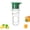 Green, variant on Lemon Squeezer, Screw Top Manual Juicer with Built-In Filter Orange Citrus Press, Portable Citrus Juicer for Lemon/Lime/Orange Food Grade Lime Squeezer for Cocktails, Drinks