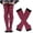 Hot Pink, variant on Extra Long Thigh High Socks With Matching Soft Thermal Knit For Winter Cozy Comfort Warm Casual Home Party
