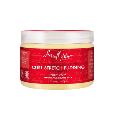 SheaMoisture Curl Stretch Pudding Red Palm Oil and Cocoa Butter for Curls with Shea Butter 12 oz