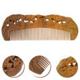 thumbnail image 1 of Minkissy Hair Detangler Comb Synthetic Material Stimulate Scalp for Women Home Use 1PC, 1 of 5