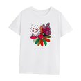 thumbnail image 3 of Camiseta de manga corta Salvador para mujer suave de ajuste regular cuello redondo L, 3 of 7