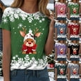 thumbnail image 5 of Duqingm Christmas Vibes Shirt Family Christmas 2025 Matching Santa Tee Xmas Pajamas Pjs T-Shirt Green,2XL, 5 of 7
