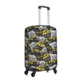 thumbnail image 3 of Balery Luggage Cover White Retro Off-Road Vehicle Print Suitcase Covers for Luggage Elastic Washable Suitcase Protector Fits 18-32 Inch Luggage-Medium, 3 of 9