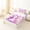 Purple, variant on Erosebridal Cartoon Animal Unicorn Butterflies Twin Sheet Sets 3pcs For Kids,Cute Princess Flowers Magical Horse Bedding For Boys Girls