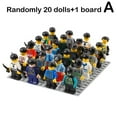 thumbnail image 1 of Building Blocks Small Particles Doll Assembly Building Blocks Dolls Boys And Girls Building Blocks Children'S Toy Base Plate + Building Blocks, 1 of 1