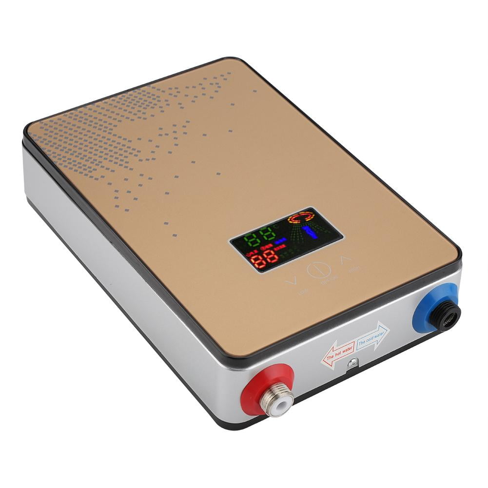 LYUMO Electric Tankless Hot Water Heater 6500W Electric Water Heater Shower For Household Bathroom