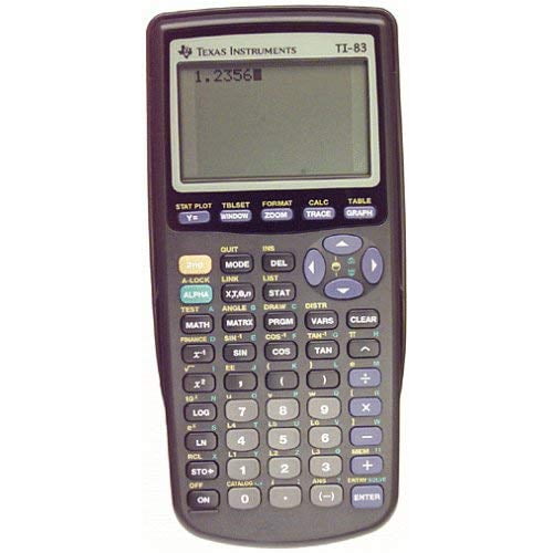 Refurbished Texas Instruments TI83 Graphing Calculator Handheld TI83