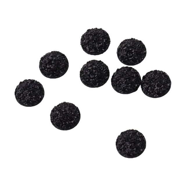 Kit de Clous Perles en Résine Sans Bavures Perles Rondes en Cristal Multicolores Élégantes Largement Applicables Pendentif Décoratif Accessoires de Bijoux Type 12