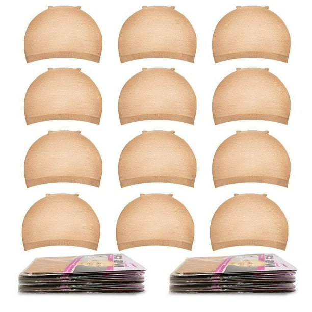 Wig 20 pcs Stretchy Nylon Wig Caps stocking caps for wigs