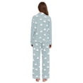 thumbnail image 3 of FORMRS Womens Pajama Set Long Sleeve Top and Pants with Pockets Soft Comfy Lounge Sleepwear, Sizes S-2XL, Simple Sheep Pattern, 3 of 7