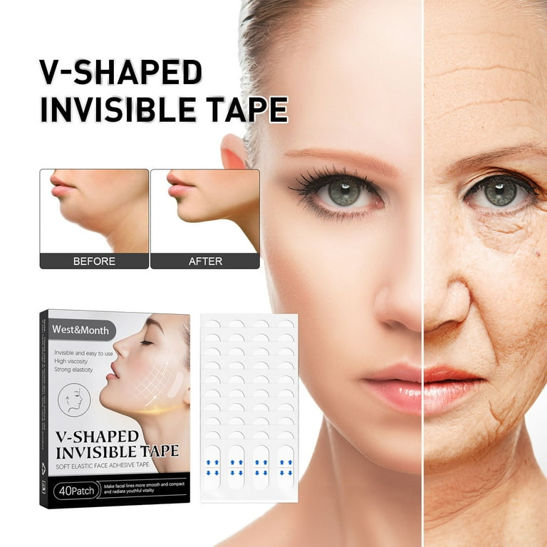 Kayannuo Clearance Makeup Face Lift Tape Instant Face Lift Tape Ultra-thin  Waterproof And High Elasticity Makeup Tool To Hide Facial Wrinkles Lifts  Loose Skin 