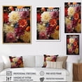 thumbnail image 4 of Designart "Showcasing Autumn Hues Mums in Full Bloom I" Floral & Botanical Floater Framed Wall Art Print, 4 of 7