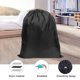 thumbnail image 4 of Organizador Bolsa de lavandería de viaje, paquete de 2 organizadores de ropa sucia lavables a máquina (negro) Likrtyny Libre de BPA, 4 of 9