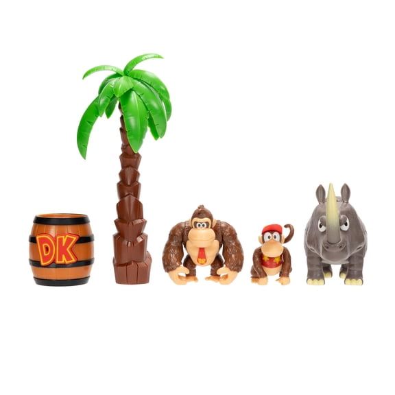 Nintendo 2.5inch Donkey Kong Action Figure Diorama Playset