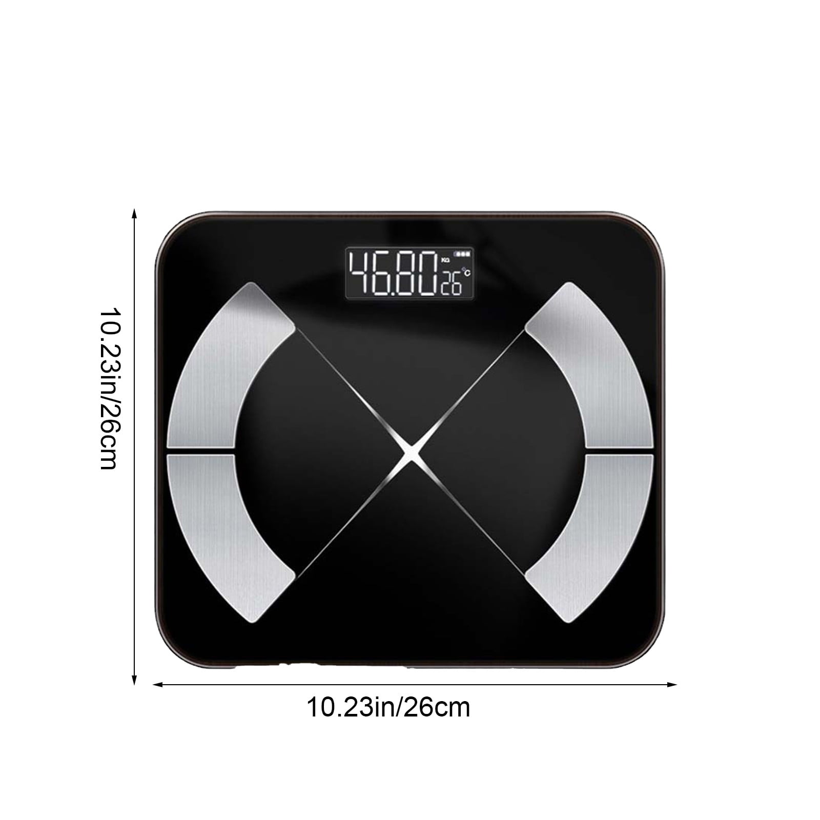 Qholemyo Digital Body Weight Scale Bathroom Scale Body Fat Scale Dependable Weighing Scale For Home Health Monitoring