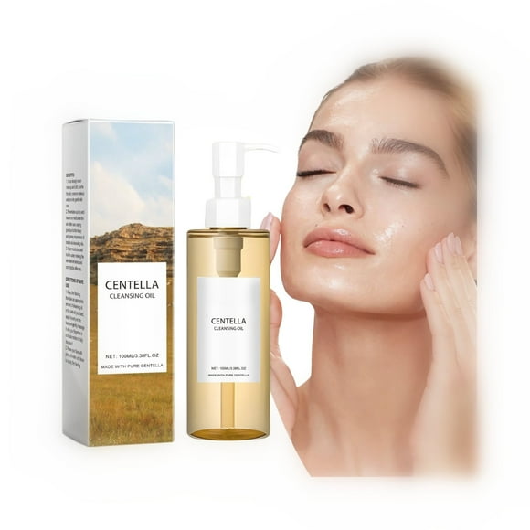 WIFKLSIIPG Snow Lightweight Makeup Removal Oil Centella Cleansing Oil Gentle Cleansing Makeup Remover Oil Facial Makeup Cleansing Oil 100ml