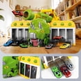 thumbnail image 2 of Dinosaur Truck Toys with Ejection Shooting Game PETSCOOL Triceratops Car Playset and Foldable Storage Garage for Kids Aged 3 To 12, 2 of 7