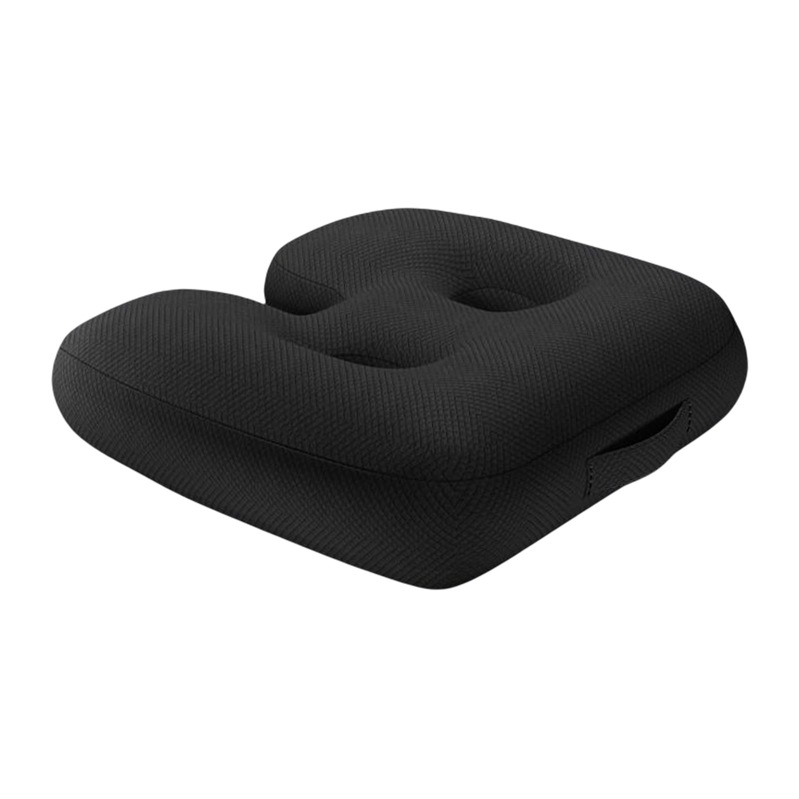 Auto Seat Cushion Pad Universal Wedge Car Seat Cushion Ergonomic Sloping Seat  Cushion Skin-Friendly Short People Driver Booster - AliExpress