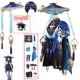 thumbnail image 2 of Genshin Impact Wanderer Scaramouche Cosplay disfraz uniforme traje Sumeru Halloween carnaval ropa de fiesta Anime, 2 of 4
