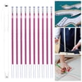 thumbnail image 3 of LEEYNEER Sewing Pen Widely Used Bright Color Practical Heat Erasable Fabric Marking Pen with Refills, 3 of 5