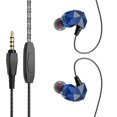 thumbnail image 1 of QKZ Auriculares con cable Auriculares con sonido de alta fidelidad Auriculares deportivos internos de 3,5 mm Auriculares para teléfono, Azul seitruly EL002610-04B, 1 of 2