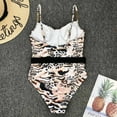 thumbnail image 5 of ANINEO Women Tie Knot Swimsuits Ruched Swimwear Halter Bathing Suit Versatile Hawaii Summer Tropical Brazilian Beachwear, 5 of 5