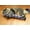 Red/Grey Flannel, variant on West Coast Pet Products 15" Catnip Cat Kicker Toys/Kitty Kick Sticks  with 1 oz Premium Canadian Catnip, Leopard Print