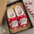 thumbnail image 4 of Peludas Lindas Navideñas Papá Noel Antideslizantes para Otoño Invierno, 4 of 9