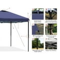 thumbnail image 4 of KAMPKEEPER 10x10 Pop Up Commercial Canopy Tent - Waterproof & Portable Outdoor Shade with Adjustable Legs, Air Vent, Carry Bag & Sandbags (Navy Blue), 4 of 8