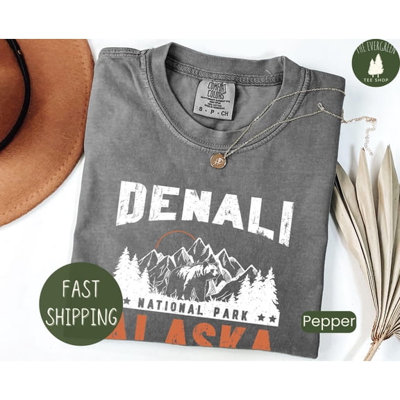 Denali National Park Adventure Graphic T-Shirt
